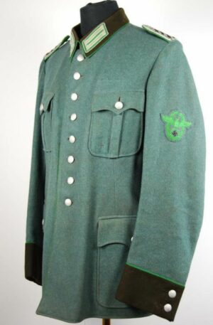 Guerrera de un Meister de la Schutzpolizei